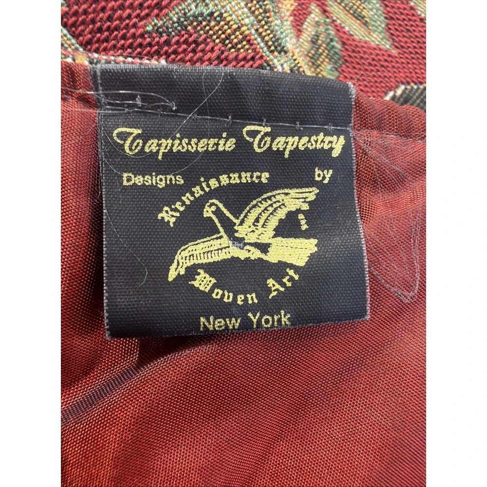 VINTAGE TAPISSERIE TAPESTRY Runner Metropolitan Opera , Birds , Dining Room Hang